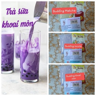 Combo 2 sét trà sữa pudding 4 vị