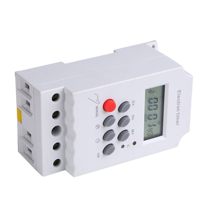 Timer hẹn giờ bật tắt điện tự động Kg316T-II/25a/220V có khóa phím