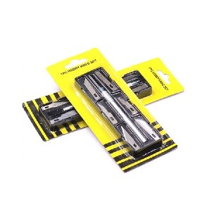 Dao Khắc Trổ Cán Bạc Kèm 6 Lưỡi Khắc Trổ Đa Năng