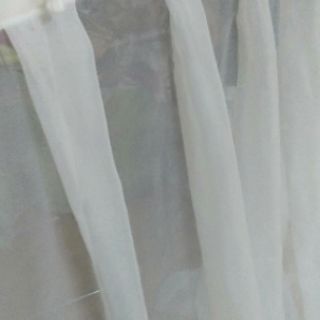Vải voan trắng