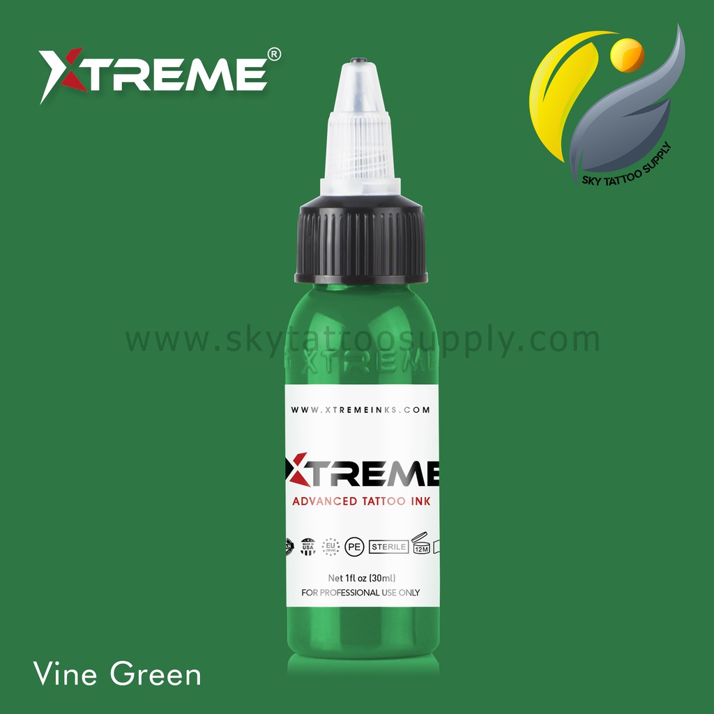 Mực Xăm Màu Xanh Lá - XTREME INK Chính Hãng | BigBuy360 - bigbuy360.vn