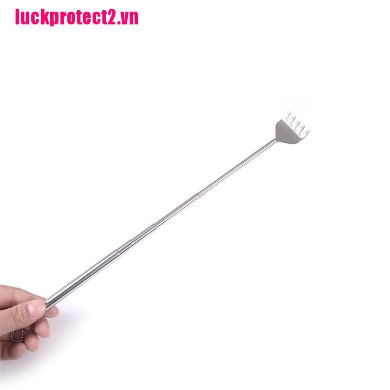 H&L Practical handy adjustable stainless steel back telescopic scratcher massager