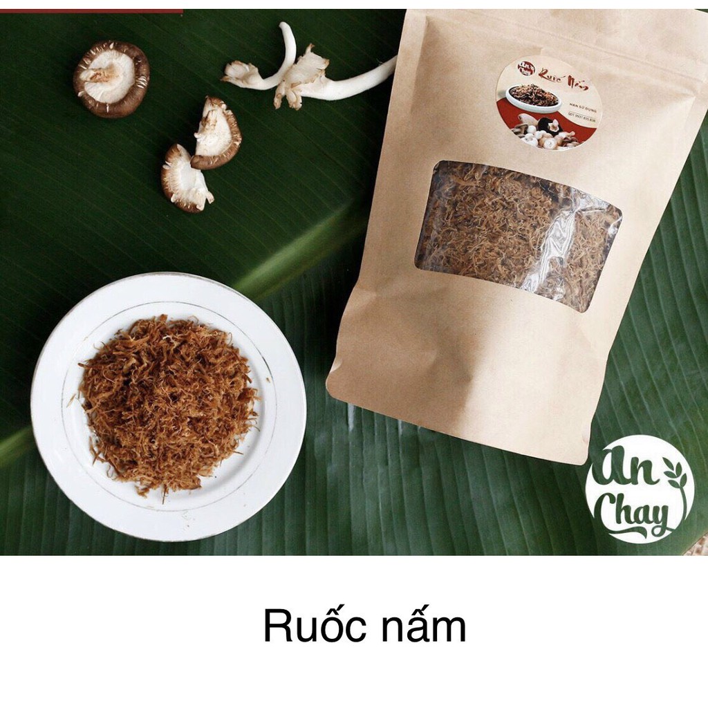 Ruốc nấm hương chay - Chà bông nấm hương 200 gram