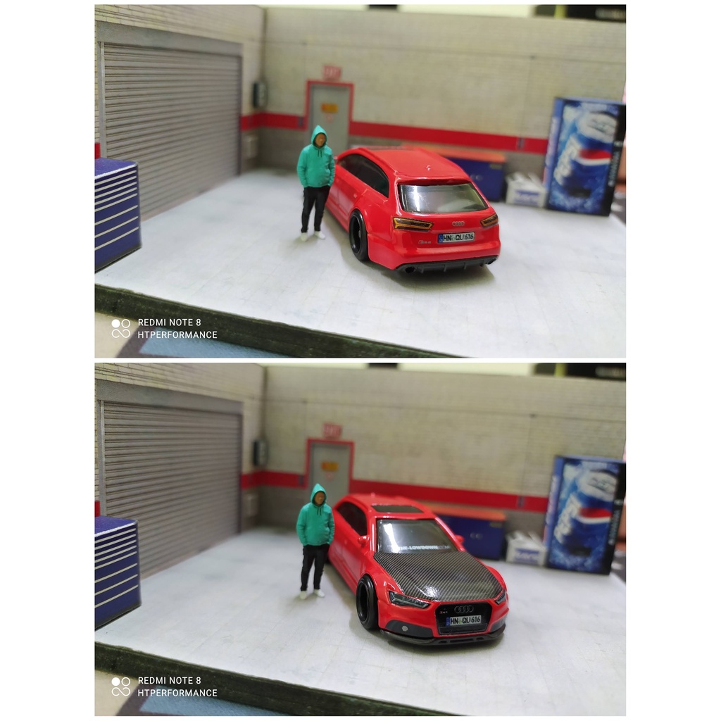 HT24Workshop - Decal đèn xe Hotwheels tỉ lệ 1:64 DARK TONE