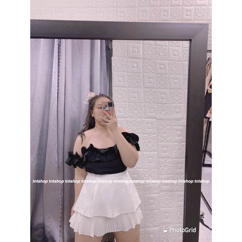 [Mã WASKT304 giảm 15% tối đa 30K đơn 99K] ÁO CROPTOP BẸC VAI BIGSIZE 60-90kg | BigBuy360 - bigbuy360.vn