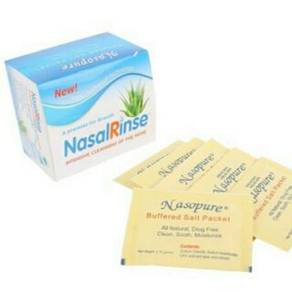 Muối rửa mũi Nasal rinse hộp 25 gói