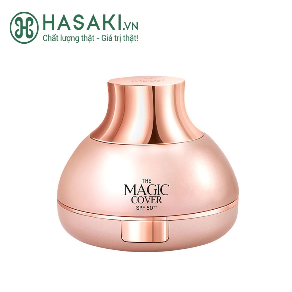 Phấn Nước Trang Điểm Vacosi SPF50++ 22 Natural Magic Cover Cushion SPF50++ #22 Natural 13g