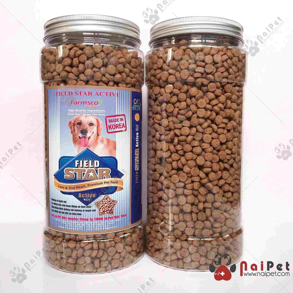 Thức Ăn Hỗn Hợp Dành Cho Chó Field Star Active Hộp 700g