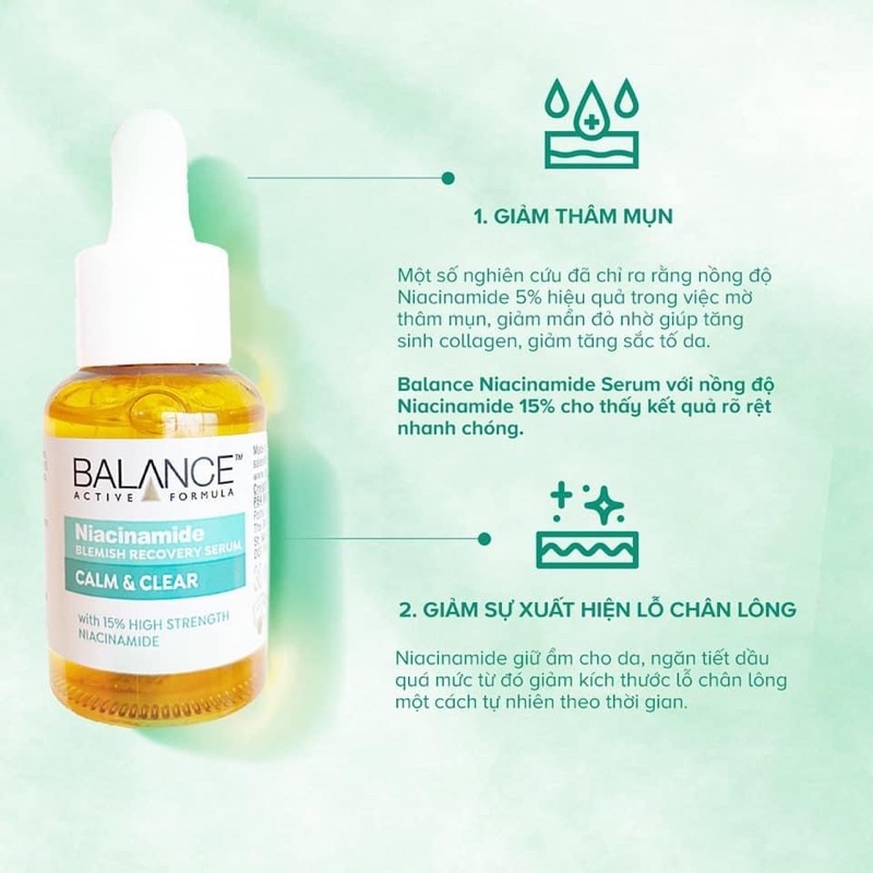 SERUM BALANCE NIACINAMIDE 15% CALM AND CLEAR