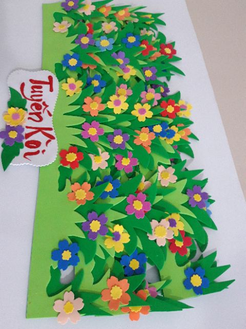 Dán trang trí chân tường,lớp học 50cm