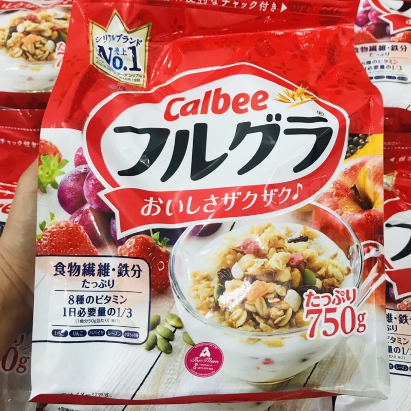 Ngũ Cốc Sấy Khô Calbee nội địa Nhật Bản 750gr [DATE T12/2022]
