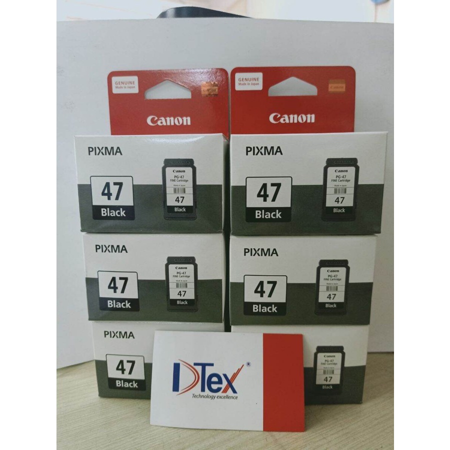 Mực in Canon PG-47 Pigment Black Ink Cartridge (9057B001AA) - HÀNG CHÍNH HÃNG