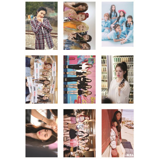 Lomo card ảnh nhóm Red Velvet update Twitter Full 63 ảnh