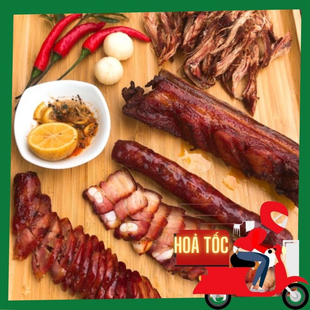Ba chỉ lợn gác bếp - Thịt hun khói Tây Bắc - 500g