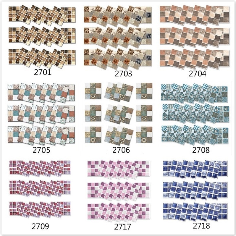 Mới Sticker Dán Viền Tường Tự Dính Chống Thấm Nước Và Dầu 2021