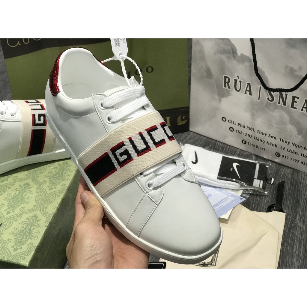 Siêu Phẩm Giày Thể Thao Sneaker Gu..CCi Quai Chun Đoàn Văn Hậu Cao Cấp Ảnh Thật + freeship + Tặng Tất