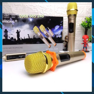 Micro không dây đa năng Zansong mic cho loa kéo karaoke