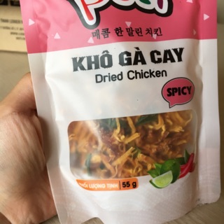 KHÔ GÀ CAY
