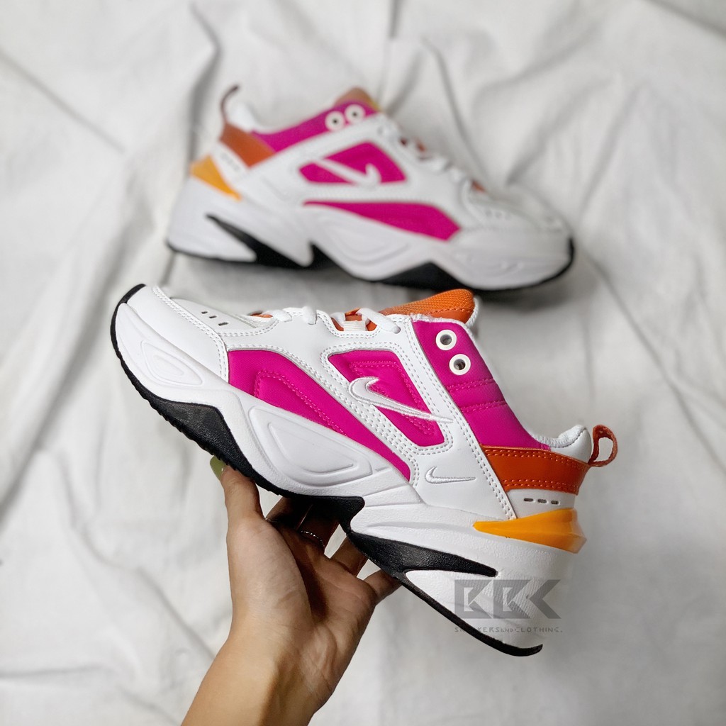 [Hàng cao cấp + Full Box + Tặng Tất] Giày M2K Tekno White Laser Fuchsia
