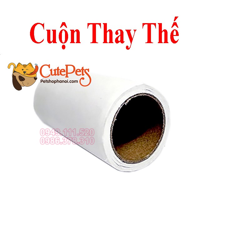 Cây lăn lông thú cưng trên quần áo - Phụ kiện chó mèo Pet shop Hà Nội