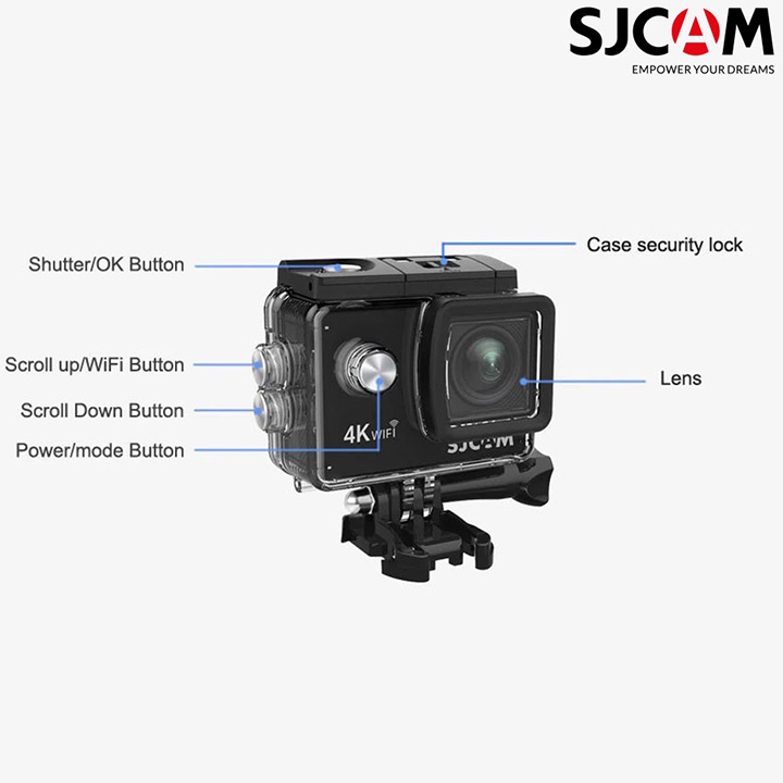 [Mã BMLT200 giảm 10% đơn 699K] Camera hành trình SJCAM SJ4000 Air journey camera