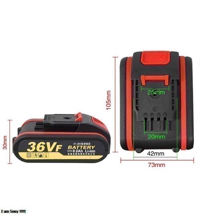 Pin máy khoan súng bắn vít 21V-36V