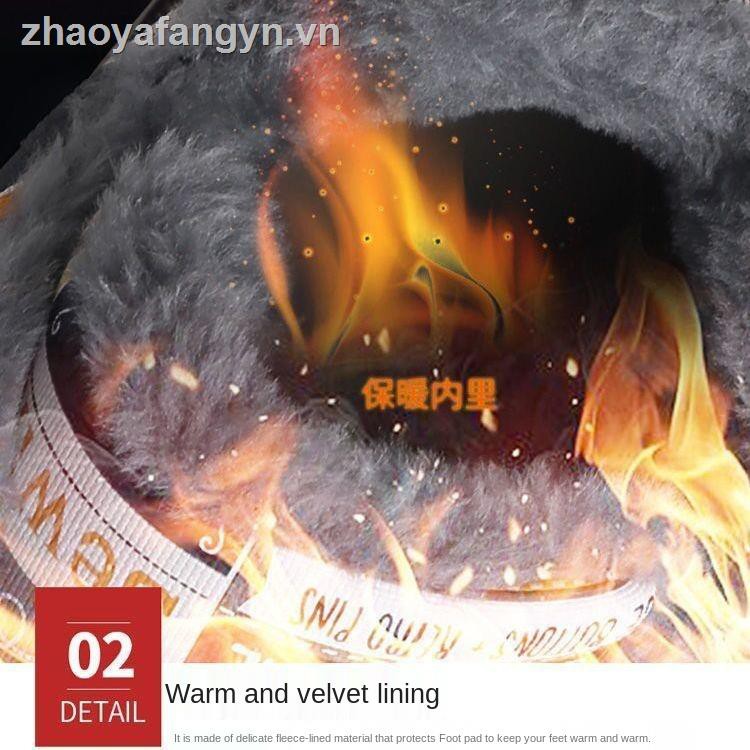 Giày bốt da buộc dây thời trang mùa đông cho nam