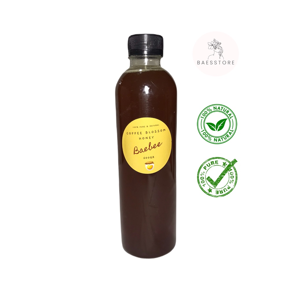 Mật ong hoa cà phê Đắk Lắk nguyên chất 100% từ vườn 600gr/1330gr