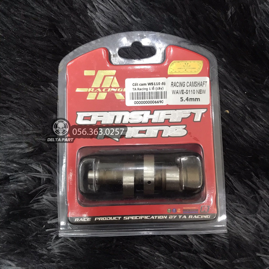 cam TA RACING 5.0 5.4 5.6  wave S110 , RSX 110, blade 110, Dream 110, Wave alpha 110 đời cam 1 lỗ