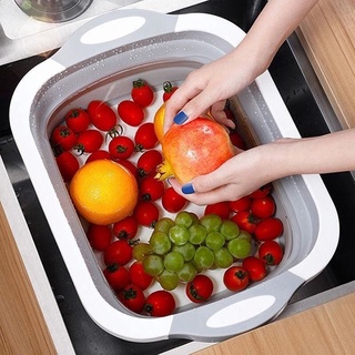 Thớt kèm chậu đa năng - thớt chậu gấp gọn - tkcr
