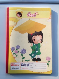 Vở 4 ô li (2,5 x 2,5)mm