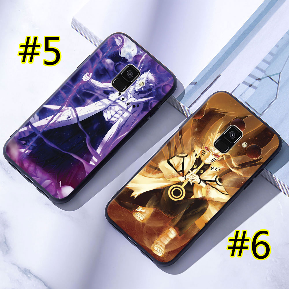 Ốp Lưng Silicone Mềm In Hình Naruto Cho Samsung Galaxy A6 / A8 Plus / A7 / A9 2018