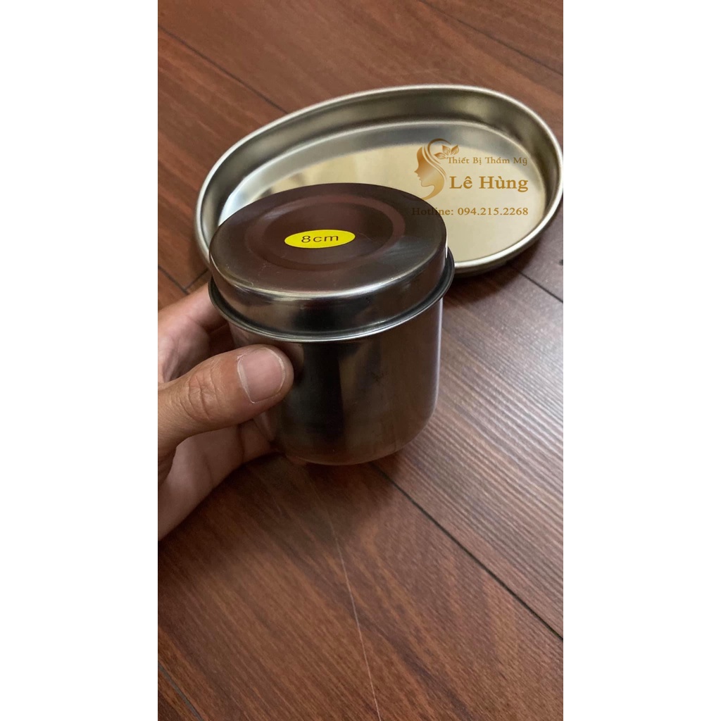 Khay hạt đậu inox phun xăm