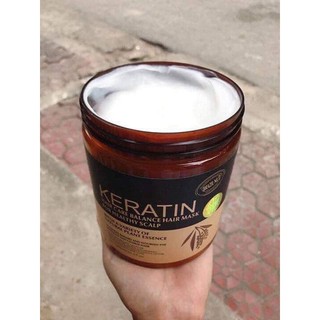 KEM Ủ TÓC, HẤP TÓC KERATIN siêu mượt tóc hũ 1000ml