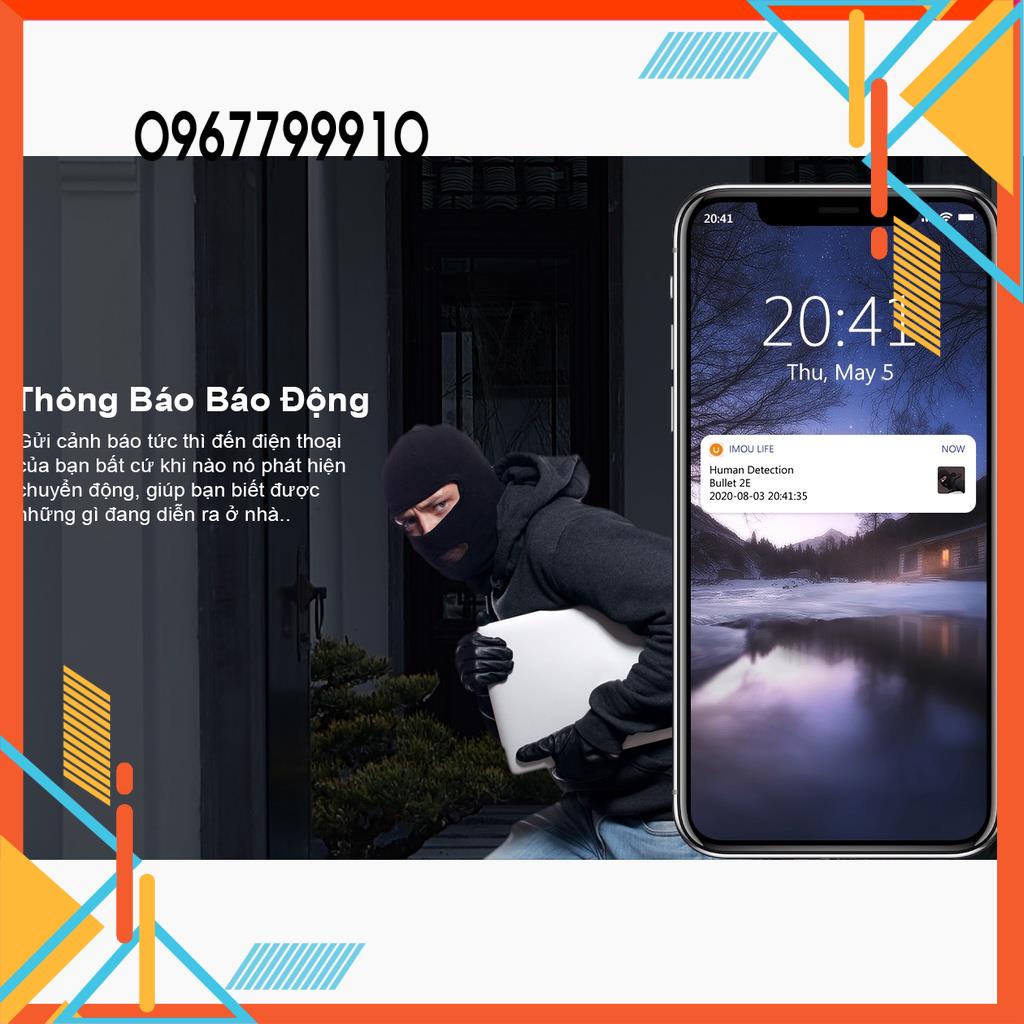 Camera Wifi IMOU F22FP 2MP 1080P Màu Ban Đêm - Camera Ngoài Trời Chính Hãng 100%, Bảo Hành 24 Tháng