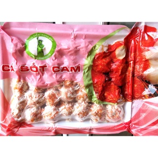 RẺ NHẤT SHOPEE Cá Viên Sốt Mayonnaise Loại 2 Khay 500g Gồm 35 Viên