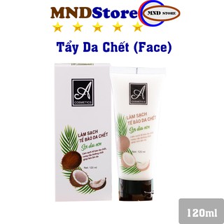 Tẩy da chết muối sợi dừa non dành cho face ,tẩy sạch da chết, cung cấp dưỡng ẩm, giúp làm mềm mịn da