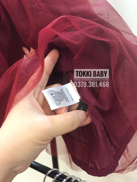 Váy nhung công chúa xuất xịn