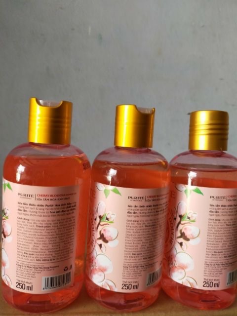 Sữa tắm purite hương anh đào và hương hoa hồng 250ml