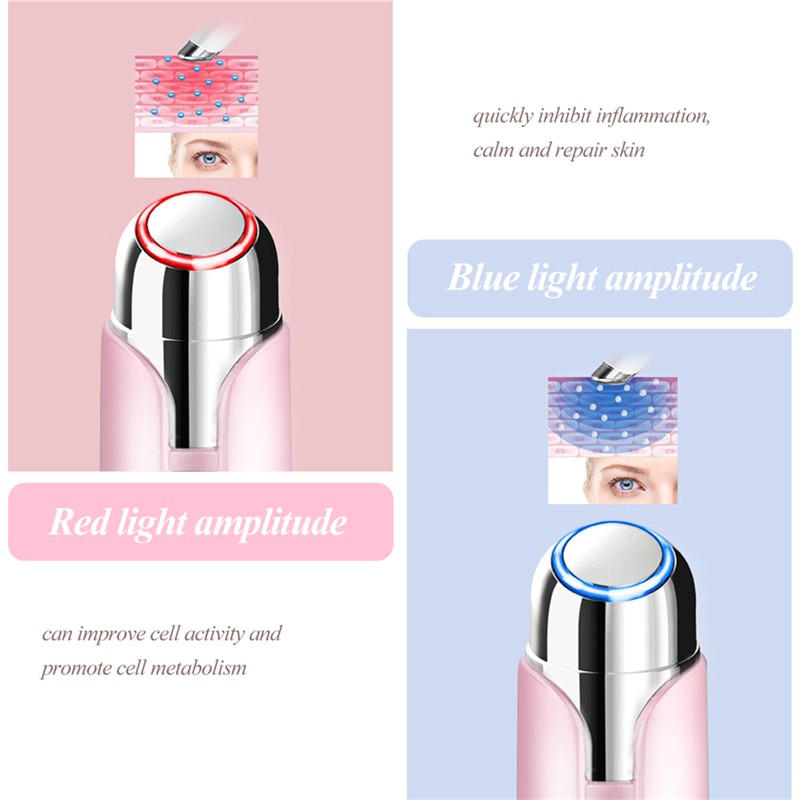 [Mã FMCGMALL - 8% đơn 250K] CkeyiN High-Frequency Vibration Red-Blue Light Eye Massager | BigBuy360 - bigbuy360.vn