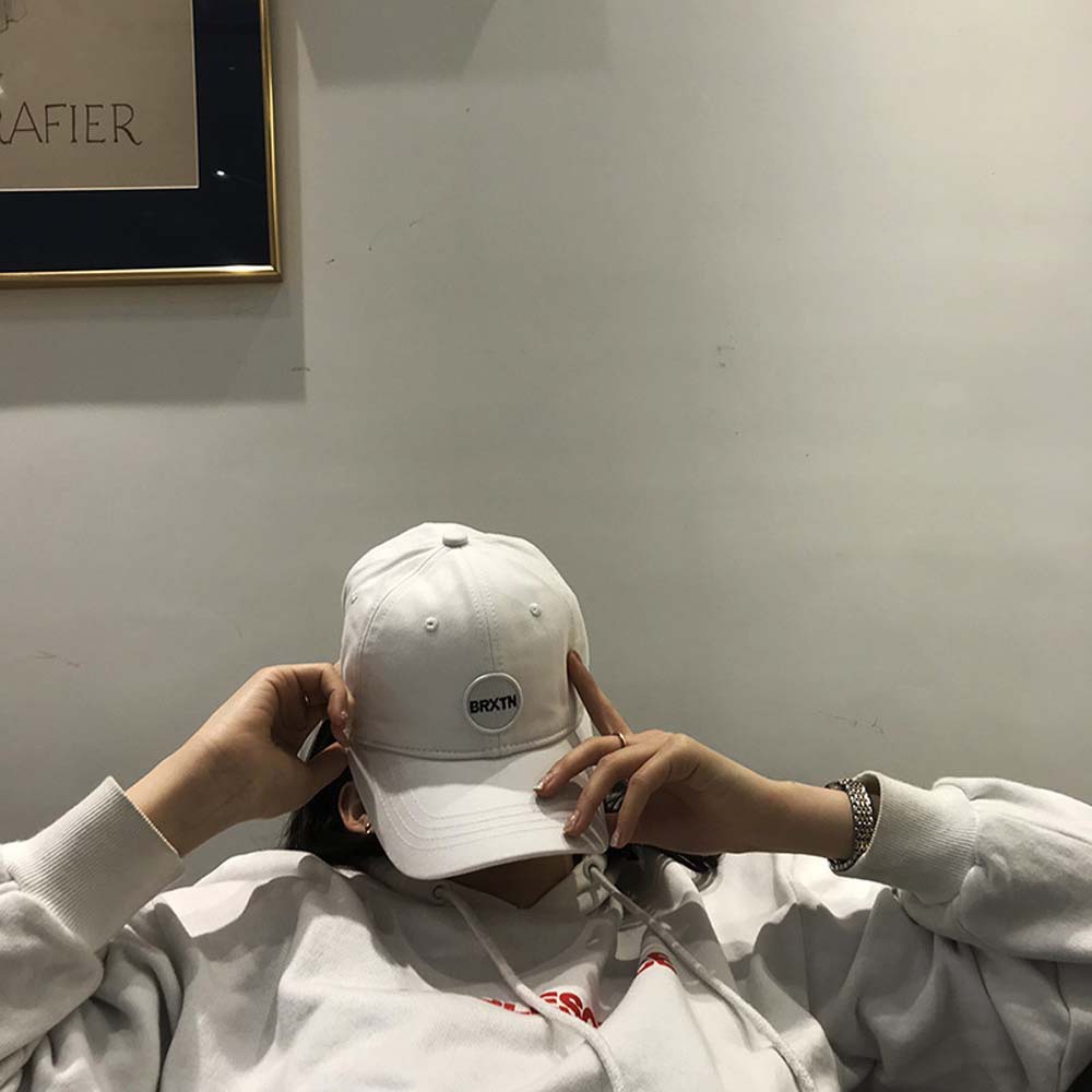 MKEB Mũ Lưỡi Trai Thêu Chữ Phong Cách Hip Hop Kiểu Hàn Quốc Cá Tính Dành Cho Phái Nữ