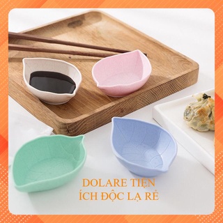 Bộ 4 Chén Nước Chấm Hình Lá Phong Cách Nhật Bản Có Thể Dùng Cho Trẻ Ăn Dặm