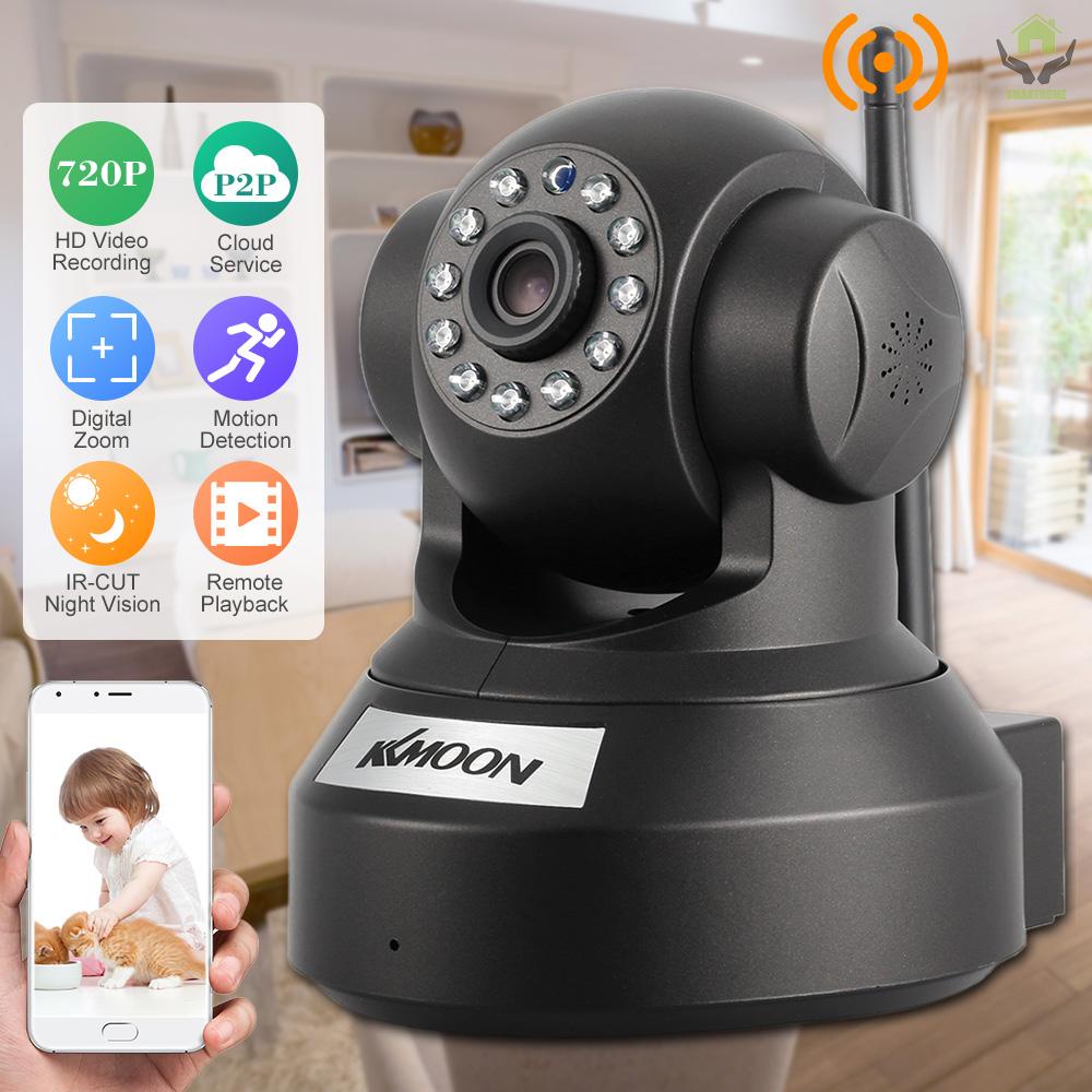 Camera Ip Wifi Không Dây Kkmoon 720p Hd H.264 1mp Pnp P2P Ap | BigBuy360 - bigbuy360.vn