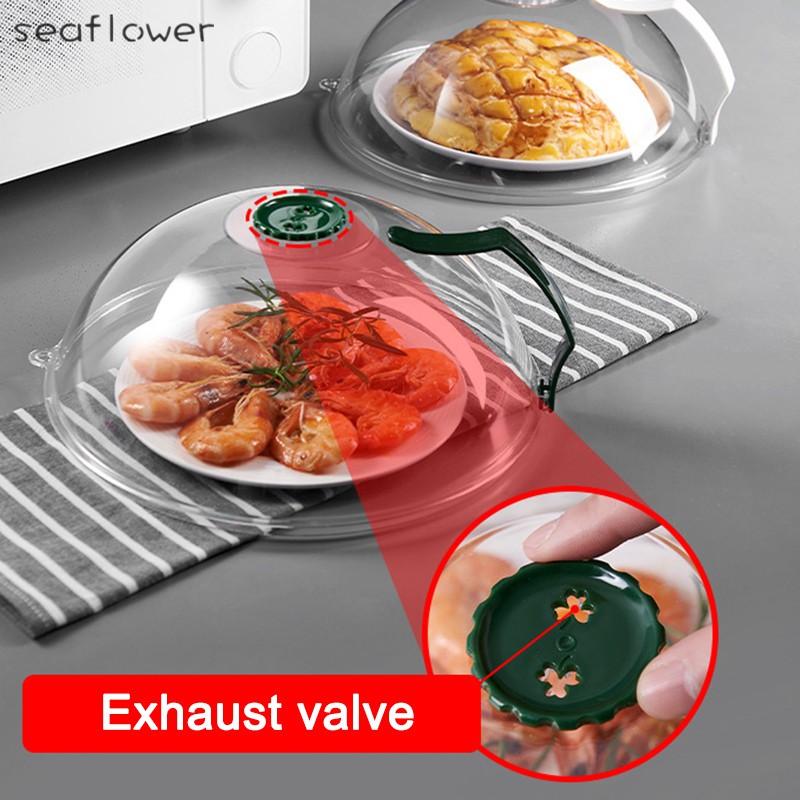 ♪♬❦ Microwave Splatter Cover, Microwave Cover for Food BPA Free, Microwave Plate Cover Guard Lid with Steam Vents