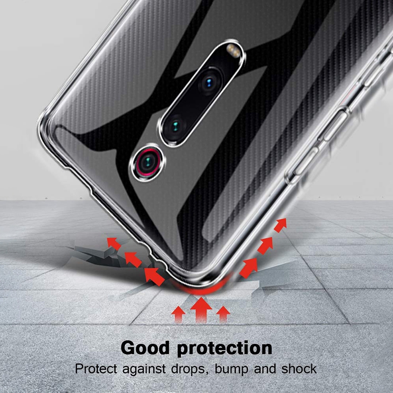 Xiaomi Redmi K20 / K20 Pro Redmi Note 7 6 5 Pro Go 6A 7A Soft Transparent Silicone Case