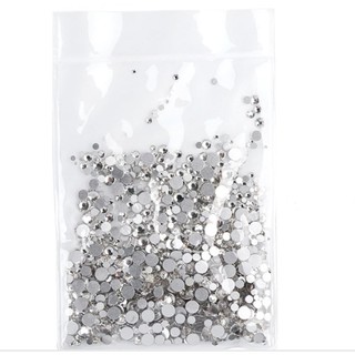 Đá trắng đính móng đẹp mix size 1.3-4.6 mm