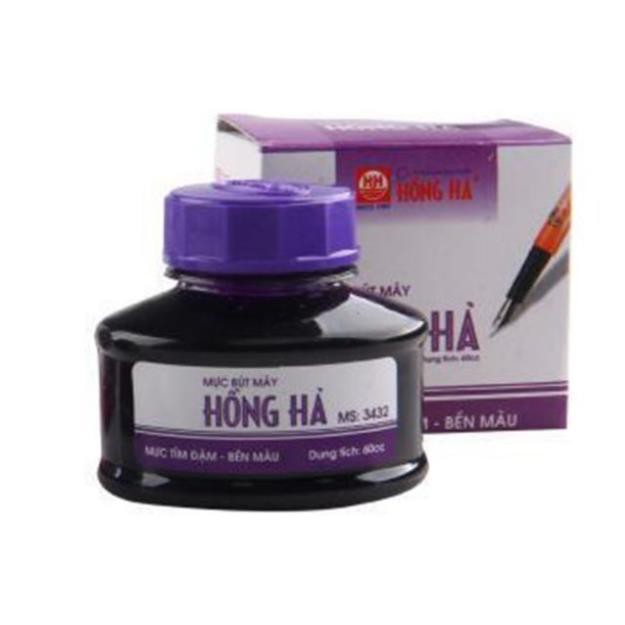 MỰC BÚT MÁY HỒNG HÀ- MỰC TÍM