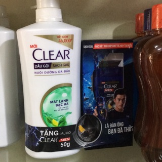 Dầu gội Clear 630gr