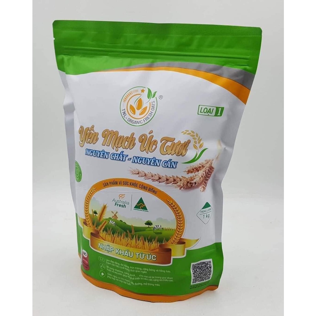 Yến mạch úc tươi 1kg