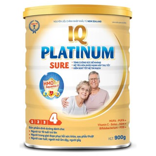 Sữa dinh dưỡng iq platinum sure 400g/900g